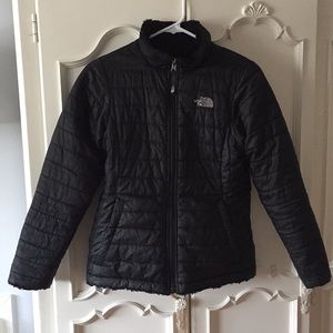 Reversible Girls North Face Jacket